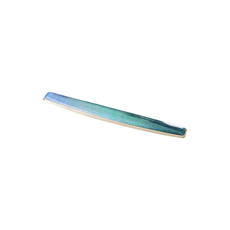 Fellowes Photo Gel Repose-poignet pour clavier – Soulage les points de pression – Base antidérapante – Motif plage tropicale