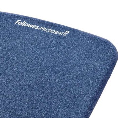 Fellowes Tapis de souris PlushTouch avec repose-poignet Foam Fusion - Confort supérieur - Protection antibactérienne - Base anti