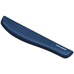 Fellowes PlushTouch Clavier Repose Poignet Foam Fusion - Protection Antibactérienne - Matériau Extra Doux - Base Antidérapante -