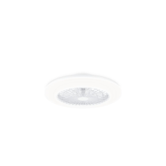 Philips Amigo Flat Fan Ceiling IR RD Ventilador de Techo con Luz LED Hasta 6500K - Aspas Integradas - 25W Ventilador + 60W Luz -