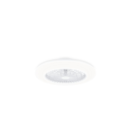 Philips Amigo Flat Fan Ceiling IR RD Ventilador de Techo con Luz LED Hasta 6500K - Aspas Integradas - 25W Ventilador + 60W Luz -