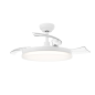 Philips Tynl Retractable Fan Ceiling Ventilador de Techo con Luz LED Hasta 5500K - Aspas Retractiles - 35W Ventilador + 28W Luz
