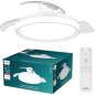 Philips Bliss DC Fan Ceiling Ventilador de Techo con Luz LED Hasta 6500K - Aspas Retractiles - 35W Ventilador + 28W Luz - Mando
