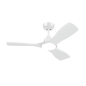 Philips Olas Fan Ceiling Ventilador de Techo con Luz LED Hasta 6500K - Aspas Fijas - 30W Ventilador + 24W Luz - Mando a Distanci