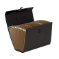 Mallette de classement résistante Bankers Box - 19 sections pour documents - Fermeture de sécurité avec clic - Structure laminée