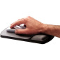 Tapis de souris Fellowes Premium avec repose-poignet en gel réglable - Angle et hauteur réglables - Surface en polyester - Coule