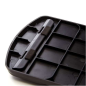 Fellowes Repose-poignet pour clavier en gel réglable de qualité supérieure - Angle et hauteur réglables - Surface en polyester -