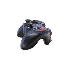 Manette de jeu USB Logitech F310 - 10 boutons programmables - Câble de 1,80 m - Bleu