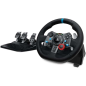 Ensemble volant et pédales Logitech G29 Driving Force Compatible avec PS3, PS4, PS5 et PC - Rotation à 900º - Effet de retour de