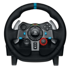 Ensemble volant et pédales Logitech G29 Driving Force Compatible avec PS3, PS4, PS5 et PC - Rotation à 900º - Effet de retour de