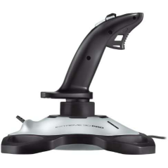Joystick Logitech Extreme 3D Pro USB - 12 Boutons Programmables - Déclenchement Rapide - Ergonomique - Base Solide et Stable - C