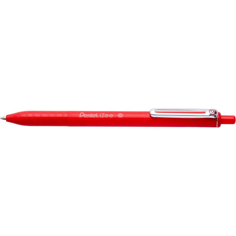 Stylo bille rétractable Pentel iZee 0,7 mm rouge x12 Stylo bille rétractable Pentel iZee 0,7 mm rouge x12