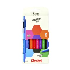 Stylos Pentel iZee grip colorés
