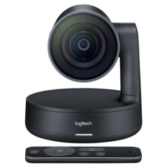 Caméra Logitech Rally pour Visioconférences PTZ Ultra HD 4K USB-C 3.0 - Contrôle Automatique - Indicateur LED de Silence - Téléc