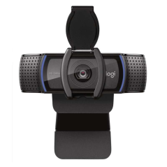 Webcam Logitech C920e Full HD 1080p USB 3.2 - Mise au point automatique - Microphones intégrés - Obturateur - Champ de vision de