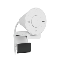 Webcam Full HD Logitech Brio 300 - 2 mégapixels - Champ de vision de 70° - Couleur blanc brut