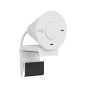 Webcam Full HD Logitech Brio 300 - 2 mégapixels - Champ de vision de 70° - Couleur blanc brut