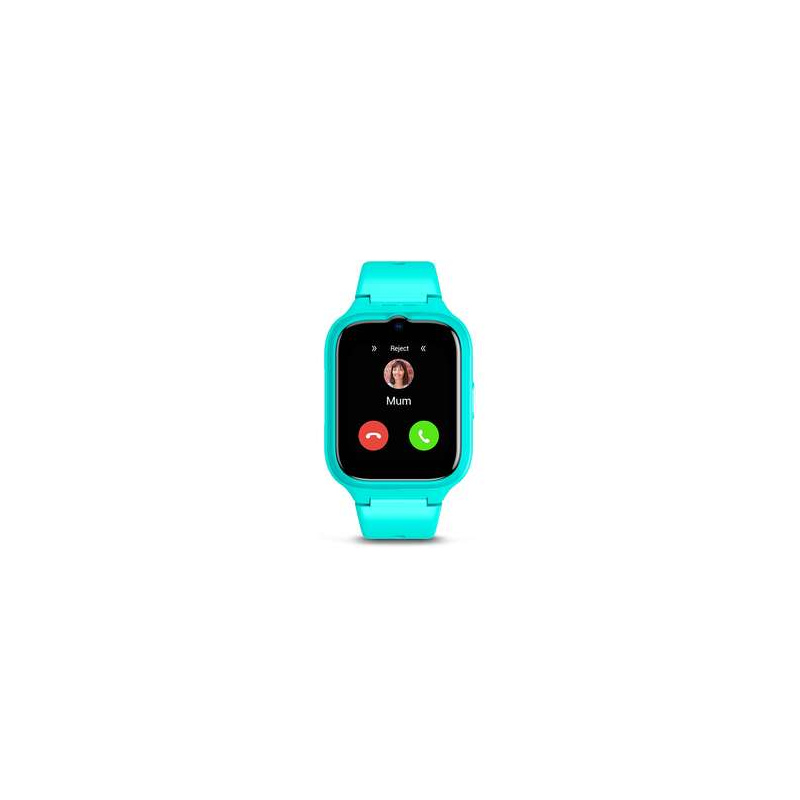 Montre connectée SPC Smartee 4G pour enfants, écran tactile de 1,7 pouces, caméra selfie, mode école, pas, alarmes, protection I
