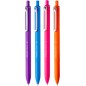 Stylos bille rétractables Pentel iZee 0,7 mm 4 couleurs