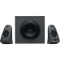 Enceintes Logitech Z625 2.1 THX 140W - Subwoofer 260W - 2x Entrées Jack 3.5mm - Entrée Casque et RCA - Couleur Noir