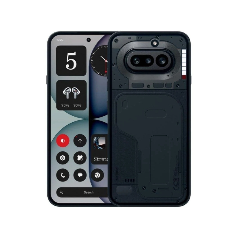 Téléphone Nothing (4a) - Smartphone - Écran 6,78" - 12 Go - 256 Go - Appareil photo 50 MP - Batterie 5080 mAh - Couleur noire