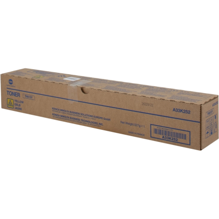 Konica Minolta TN512 Cartouche de toner jaune d'origine - TN512Y/A33K252