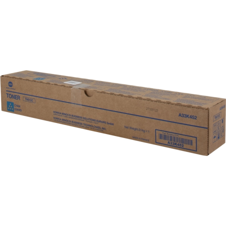 Konica Minolta TN512 Cartouche de toner cyan d'origine - TN512C/A33K452