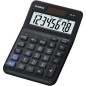 Casio MS-8F Calculatrice de bureau 8 chiffres noire Casio MS-8F Calculatrice de bureau 8 chiffres noire