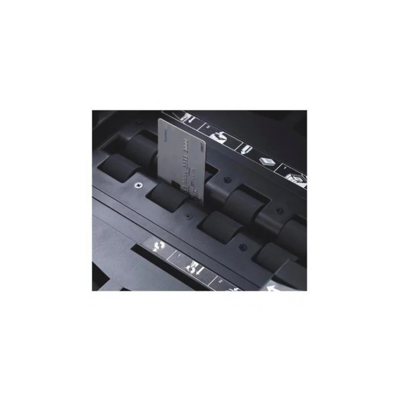 Kit Rexel de 4 rouleaux + 2 axes pour anciens modèles 500X à 750X