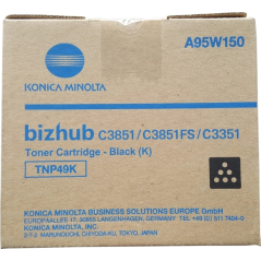 Konica Minolta TNP49 Cartouche de toner noir d'origine - TNP49K/A95W150