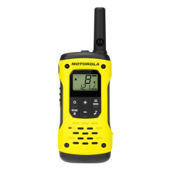 Pack de 2 talkies-walkies Motorola T92H2O - 8 canaux PMR446 + 121 codes - Portée jusqu'à 10 km - Autonomie jusqu'à 16 h - IP67