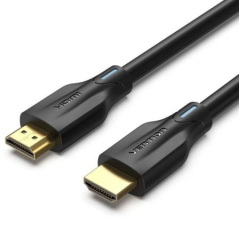 Câble HDMI 2.1 Vention - Résolution 8K - eARC - Longueur 10 m - Connecteurs plaqués or - HDR dynamique - Fréquence de rafraîchis