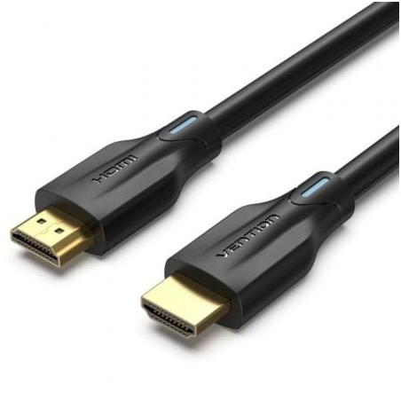 Câble HDMI 2.1 Vention - Résolution 8K - eARC - Longueur 10 m - Connecteurs plaqués or - HDR dynamique - Fréquence de rafraîchis