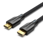 Câble HDMI 2.1 Vention - Résolution 8K - eARC - Longueur 1,5 m - Connecteurs plaqués or - HDR dynamique - Fréquence de rafraîchi