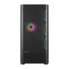 Boîtier tour Abysm Danube Sava H500 II ATX, ITX, Micro ATX - Côtés en verre trempé - 3,5" et 2,5" - USB-A, USB-C et audio - 4 ve