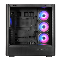 Boîtier tour Abysm Danube Sava H500 II ATX, ITX, Micro ATX - Côtés en verre trempé - 3,5" et 2,5" - USB-A, USB-C et audio - 4 ve