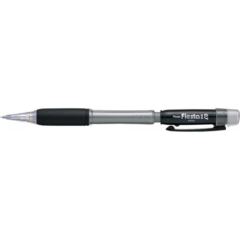 Porte-mine Pentel Fiesta II 0,7 mm Noir avec 2 recharges Porte-mine Pentel Fiesta II 0,7 mm Noir avec 2 recharges