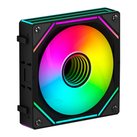 Abysm Oceanic LCD 360 ARGB Kit de refroidissement liquide - 3 ventilateurs 120 mm - Éclairage ARGB - Écran LCD 2,8" - Pompe 2500