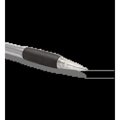 Porte-mine transparent grip noir