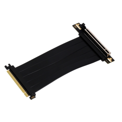 Câble d'extension Riser Flexible PCIe 4.0 x16 Aisens - Blindage EMI - Longueur 17 cm - Couleur Noir