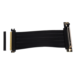 Câble d'extension Riser Flexible PCIe 4.0 x16 Aisens - Blindage EMI - Longueur 17 cm - Couleur Noir