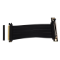 Câble d'extension Riser Flexible PCIe 4.0 x16 Aisens - Blindage EMI - Longueur 17 cm - Couleur Noir