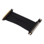 Câble d'extension Riser Flexible PCIe 4.0 x16 Aisens - Blindage EMI - Longueur 17 cm - Couleur Noir