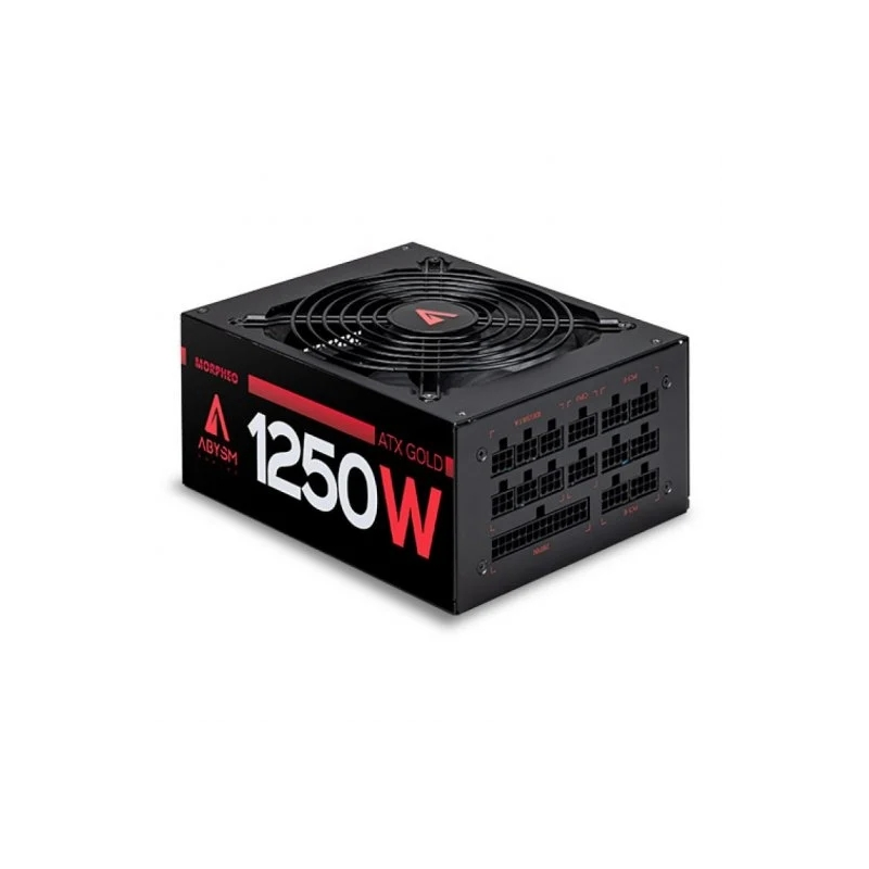 Abysm Gaming Morpheo Alimentation 80 Plus Or Modulaire 1250W ATX - PFC Actif - Ventilateur 140mm