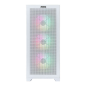 Abysm Gaming Danube Mura Blanc BX300 ARGB ATX, EATX, ITX, boîtier tour micro ATX - Côté Verre Trempé - 3,5" et 2,5" - USB-C 3.2,