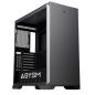 Abysm Gaming Danube Mura Pro Boîtier tour ATX, EATX, ITX, micro ATX - 3,5" et 2,5" - USB-C 3.2, USB-A 3.2 et audio - Prend en ch