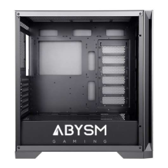 Abysm Gaming Danube Mura Pro Boîtier tour ATX, EATX, ITX, micro ATX - 3,5" et 2,5" - USB-C 3.2, USB-A 3.2 et audio - Prend en ch