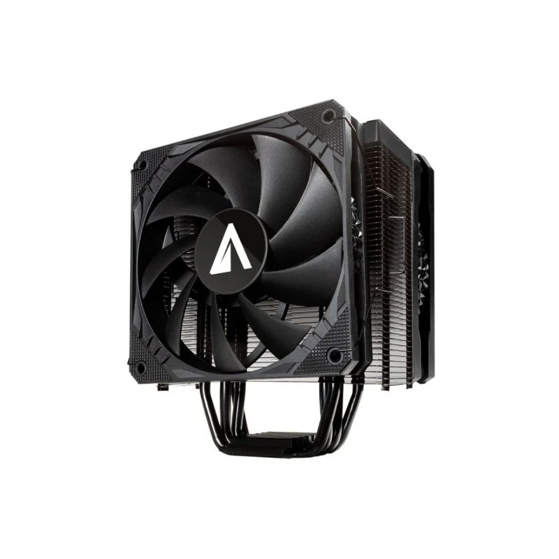 Ventilateur CPU Abysm Gaming Snow IV 120 mm avec dissipateur thermique 4 caloducs - Max. 1600rpm - Couleur Noir