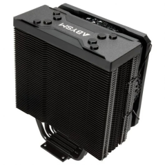 Abysm Gaming Snow IV ARGB 2 Ventilateurs CPU 120 mm avec dissipateur thermique 4 caloducs - Éclairage ARGB - Vitesse maximale. 1