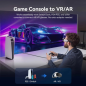 Câble convertisseur Vention HDMI mâle vers USB-C mâle - Résolution 4K - ARC - Longueur 1,5 m - Connecteurs plaqués or - Gaine PV